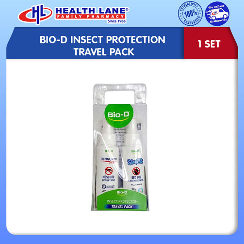 BIO-D INSECT PROTECTION TRAVEL PACK